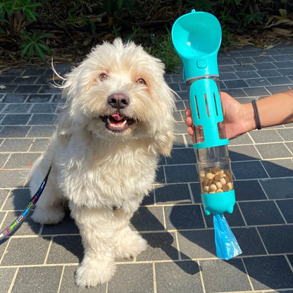 4 EN 1 BOTELLA MULTIFUNCIONAL PARA MASCOTAS 📦🐾