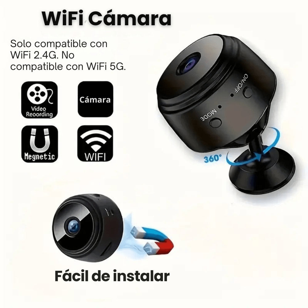 🔥 Oferta Cámara inteligente, mini cámara a9. Diseño compacto y sofisticado, ideal para la vigilancia en cualquier área. 🔥🛒
