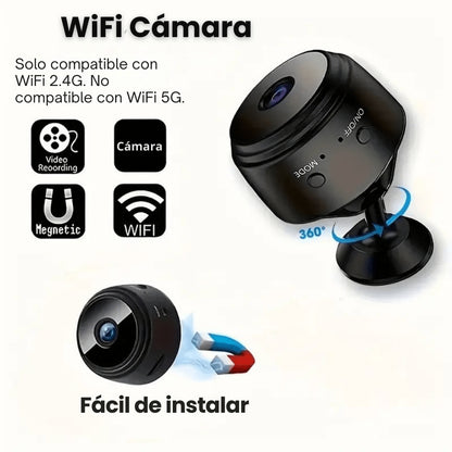 🔥 Oferta Cámara inteligente, mini cámara a9. Diseño compacto y sofisticado, ideal para la vigilancia en cualquier área. 🔥🛒