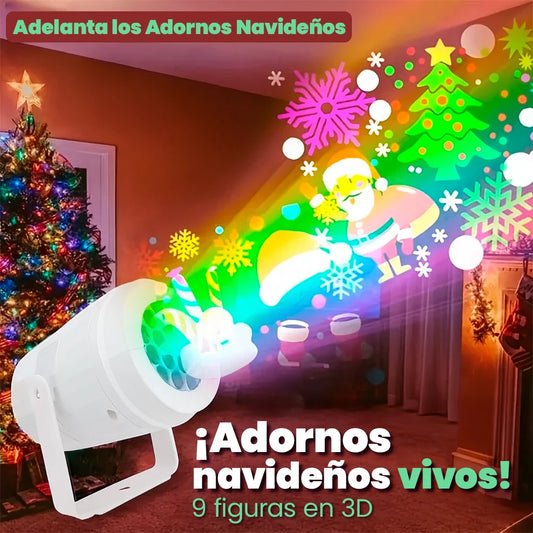 Proyector de Figuras Navideñas - FestiLuz