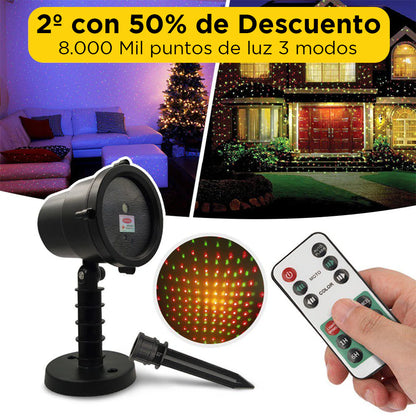 Compre 1 y llévese un regalo especial. HoliGlow Proyector Navideño:  🎄