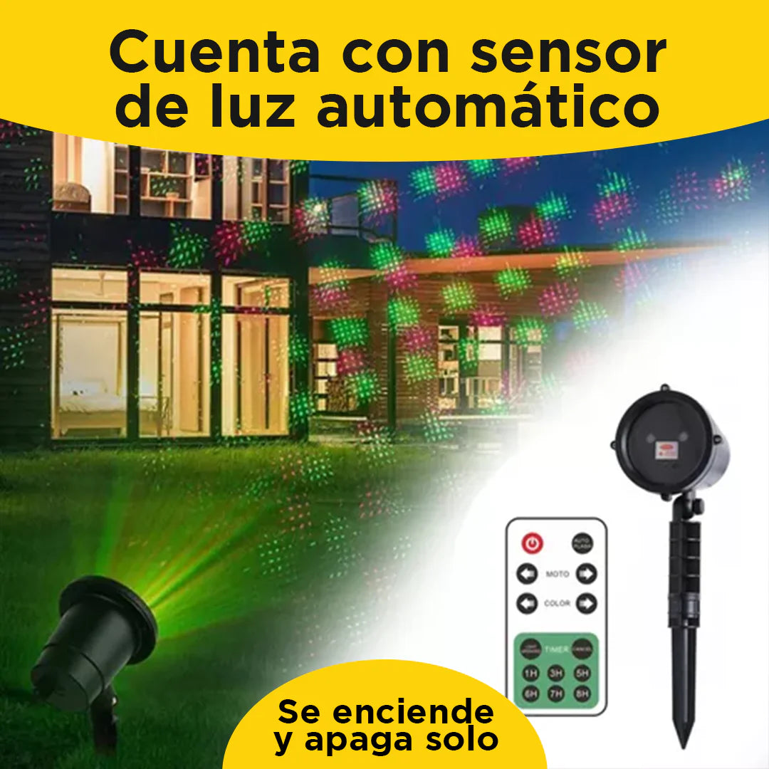 Compre 1 y llévese un regalo especial. HoliGlow Proyector Navideño:  🎄