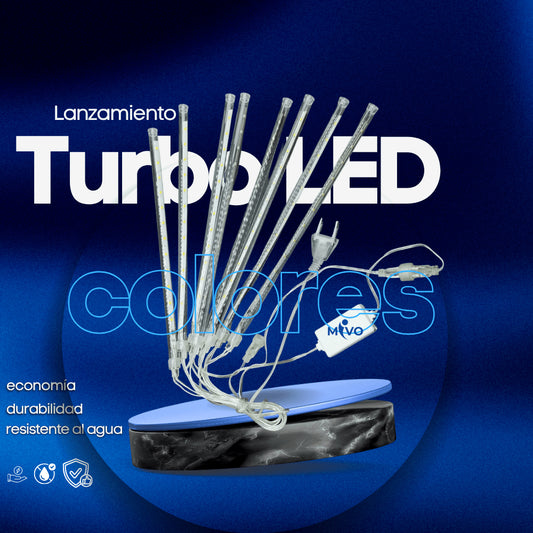 Decora con estilo: Luces LED en Cascada Multicolor.